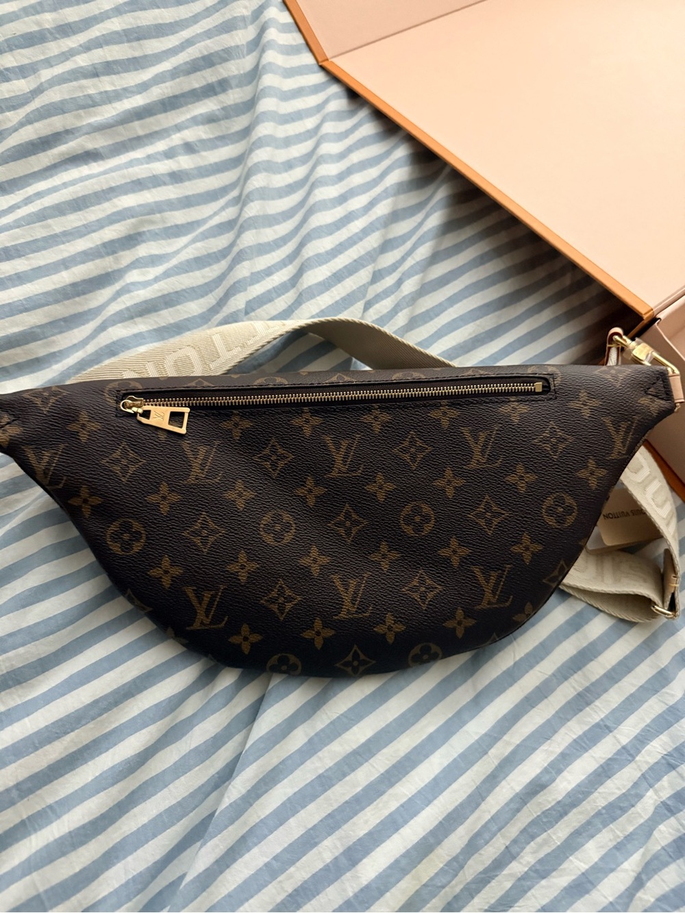 Louis Vuitton Monogram Crossbody Belt Bag - Brown/Beige - Picture 2 of 7